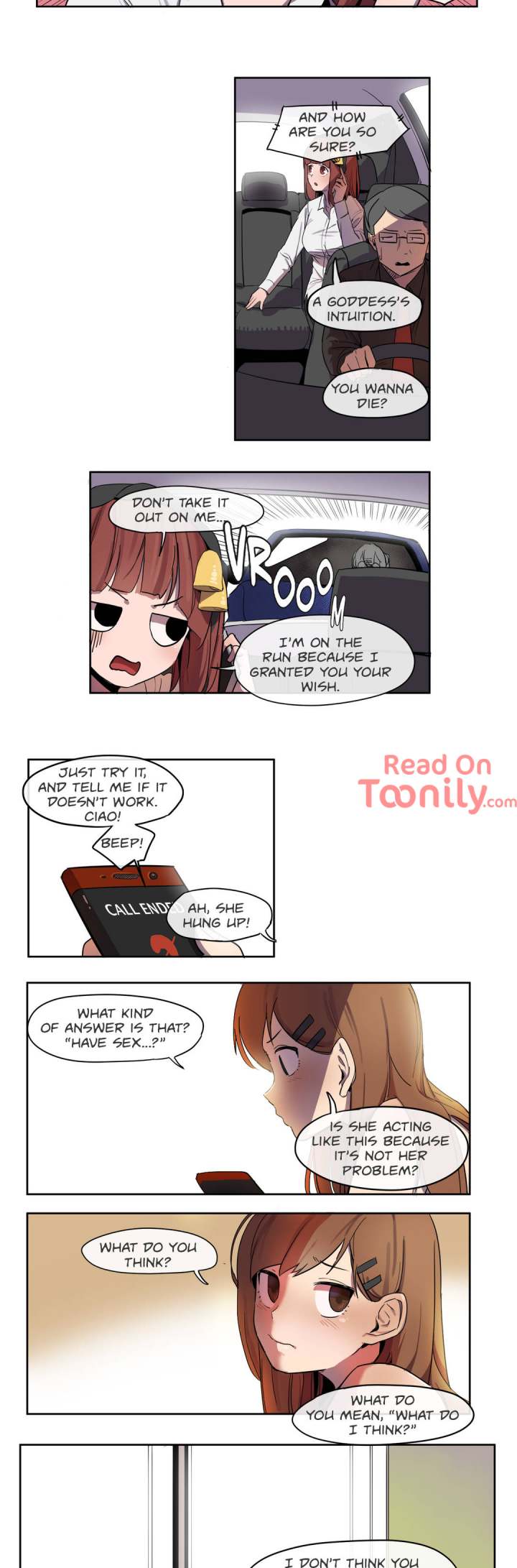 No Goddess, No! - Chapter 4 Page 2