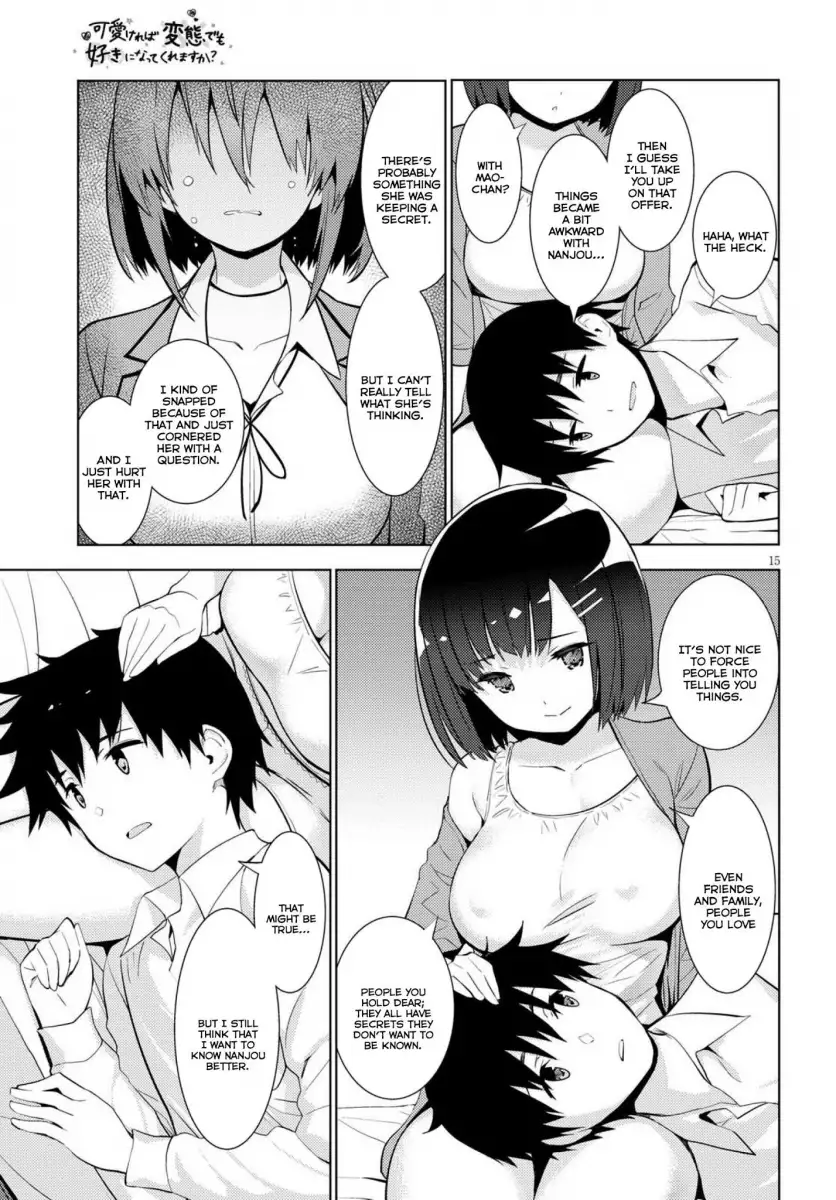 Kawaikereba Hentai demo Suki ni Natte Kuremasu ka? - Chapter 11 Page 15