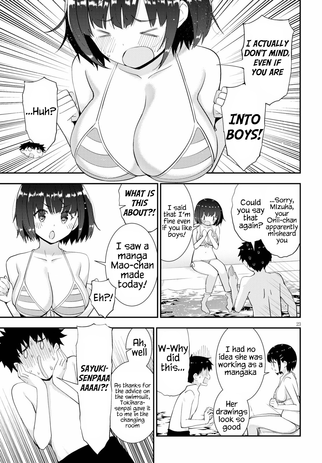 Kawaikereba Hentai demo Suki ni Natte Kuremasu ka? - Chapter 32 Page 23